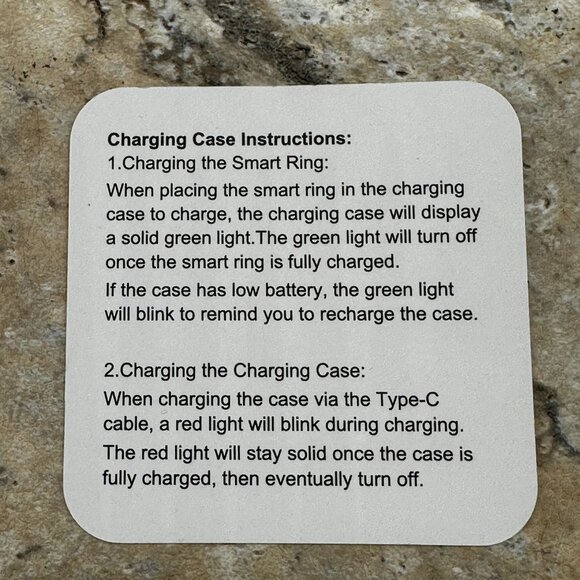 Smart Ring Fitness Tracker Heart Rate Sleep Monitor Waterproof Bluetooth Size 13 - Picture 9 of 9